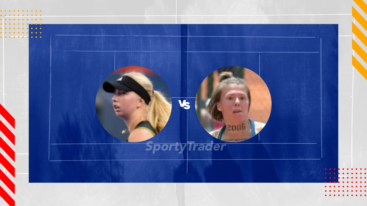 Pronostic Clara Tauson vs Oleksandra Oliynykova