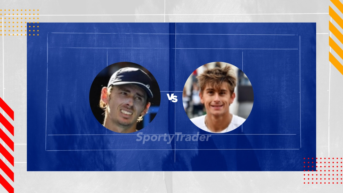 Pronostic Alex De Minaur vs Matteo Arnaldi