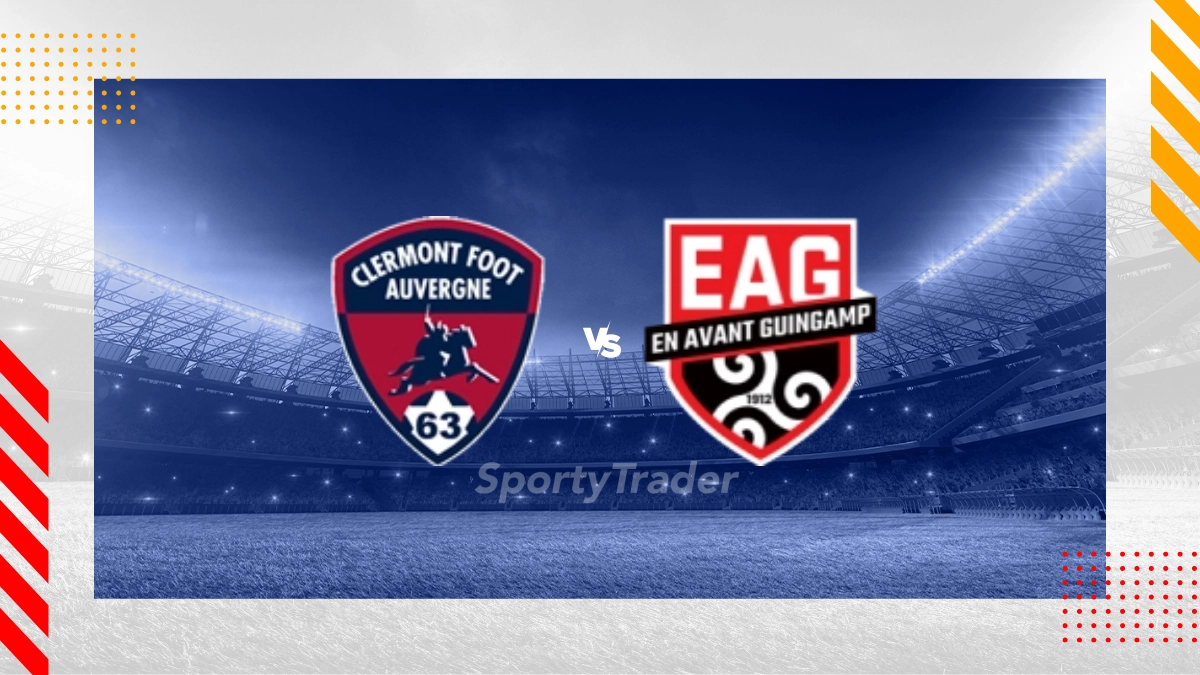 Pronostic Clermont vs EA Guingamp