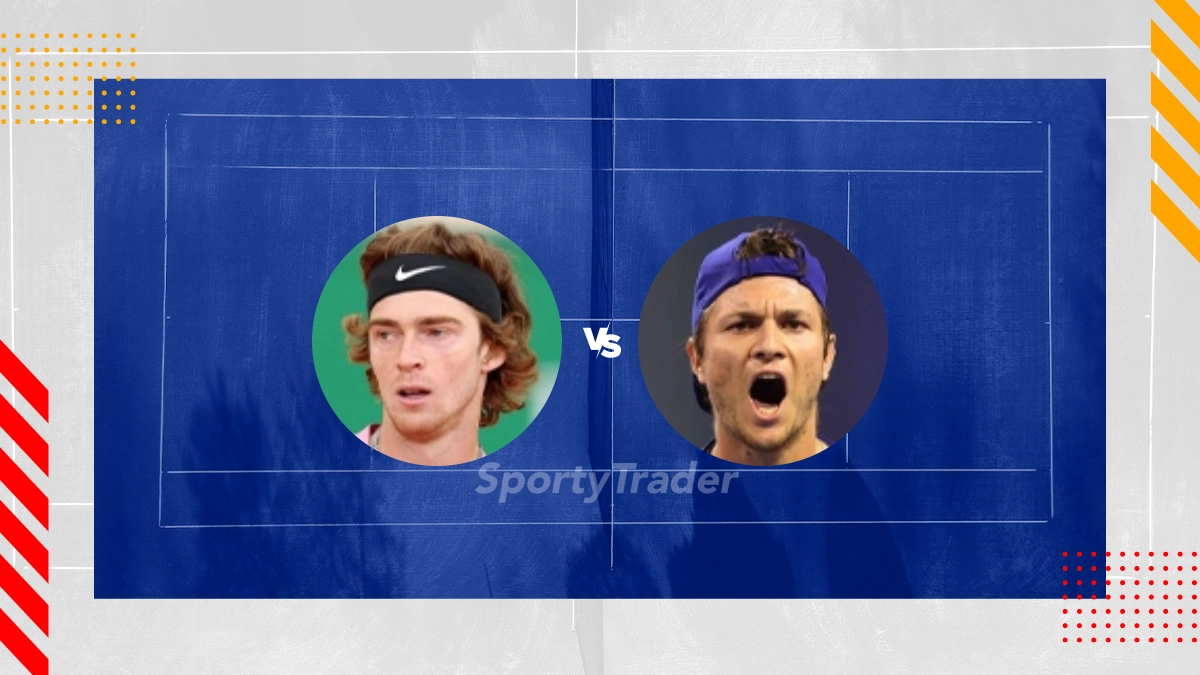 Pronostic Andrey Rublev vs Miomir Kecmanovic