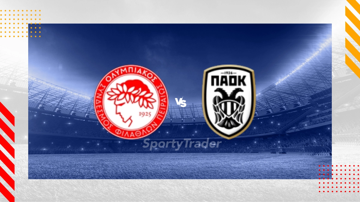 Pronostic Olympiakós Le Pirée vs PAOK Salonique