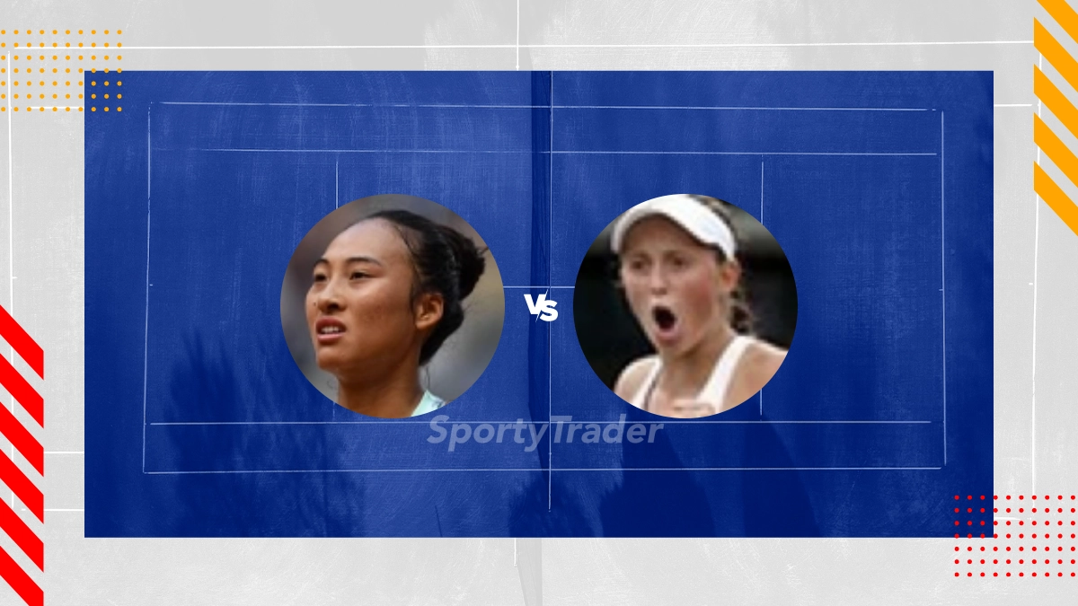 Palpite Qinwen Zheng vs Jelena Ostapenko
