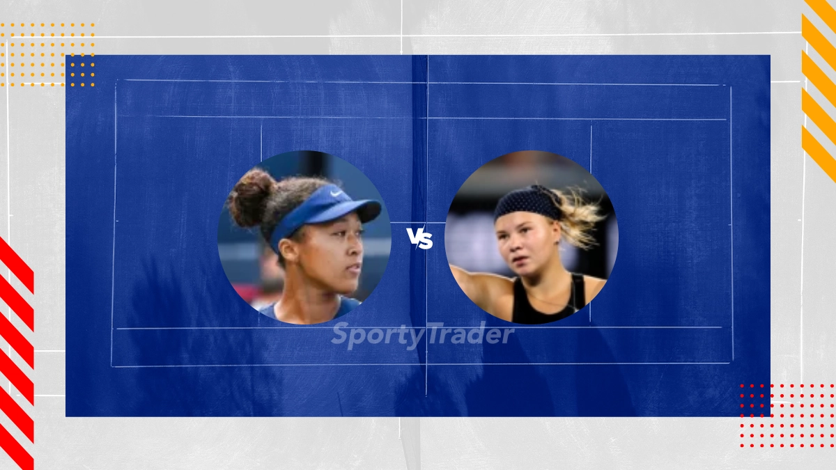 Prognóstico Naomi Osaka vs Diana Shnaider