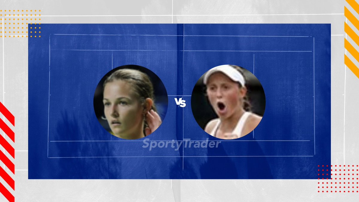 Pronostico Anna Kalinskaya vs Jelena Ostapenko
