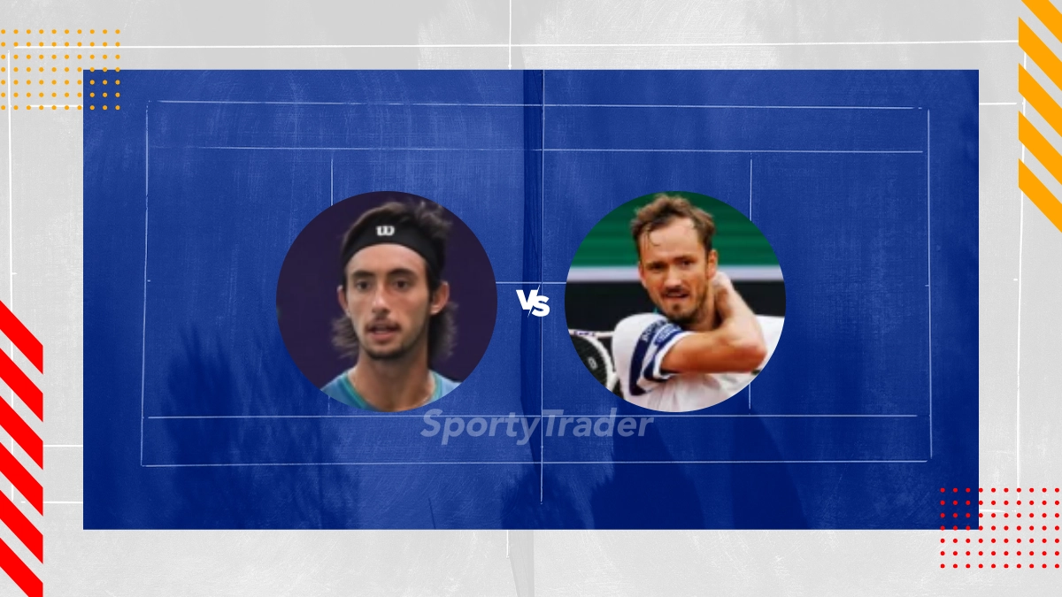 Pronostico Thiago Agustin Tirante vs Daniil Medvedev