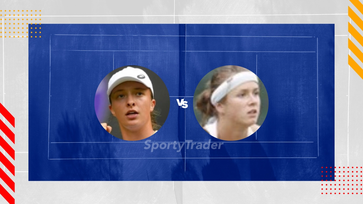 Prognóstico Iga Swiatek vs Elina Svitolina