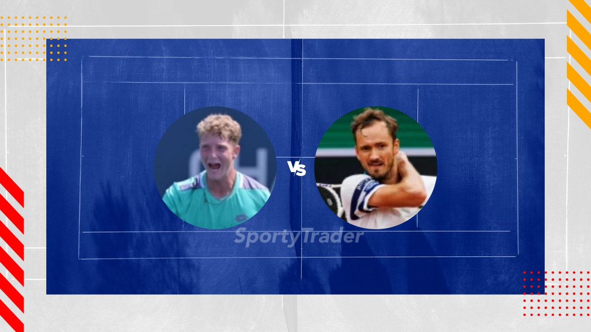 Martin Landaluce vs. Daniil Medvedev Prognose