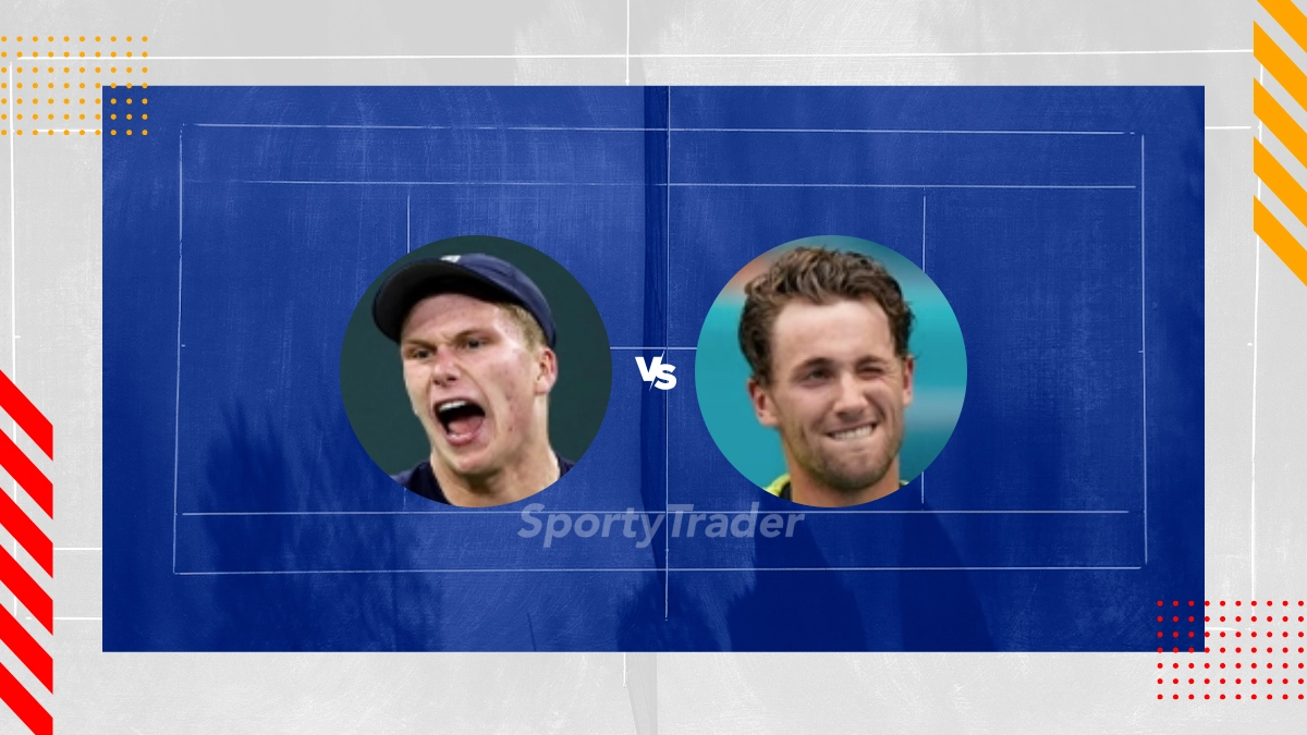 Pronostic Jenson Brooksby vs Casper Ruud