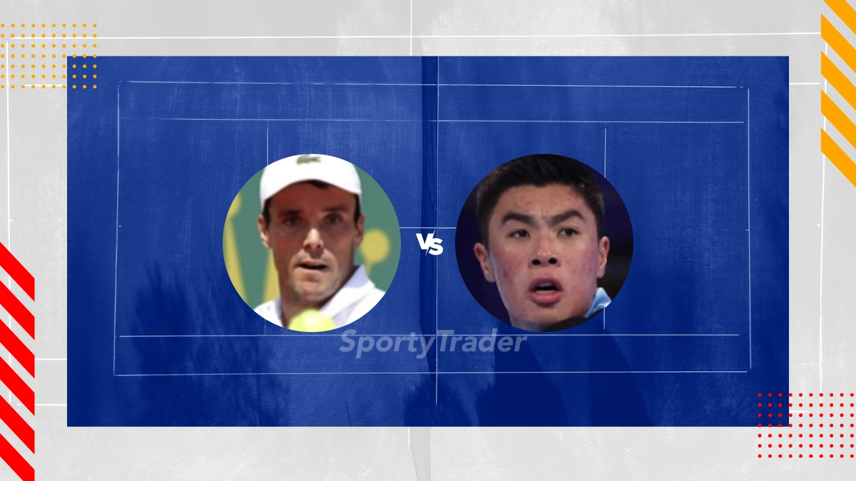 Pronostic Roberto Bautista-Agut vs Brandon Nakashima
