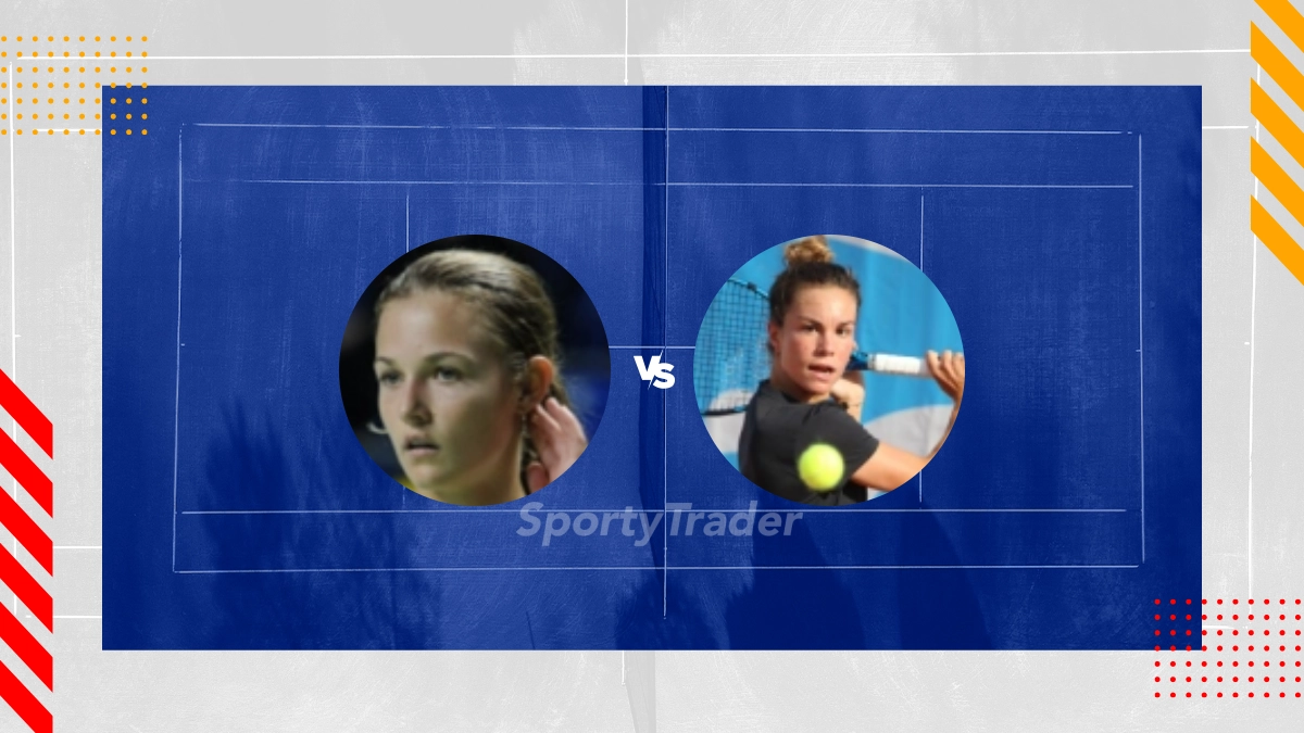 Pronostic Anna Kalinskaya vs Lois Boisson