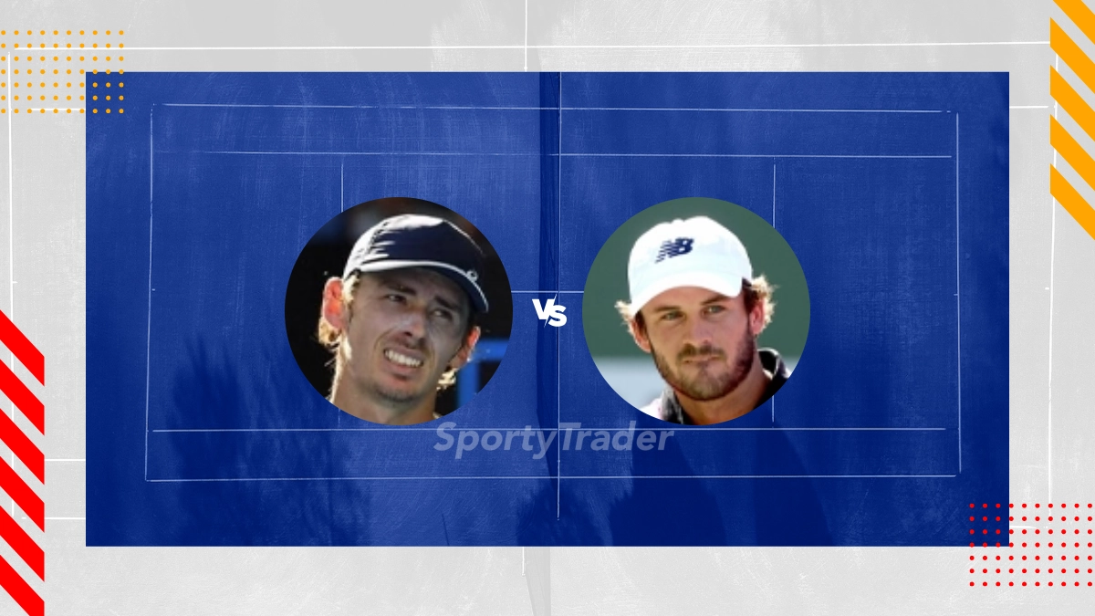 Alex De Minaur vs. Tommy Paul Prognose