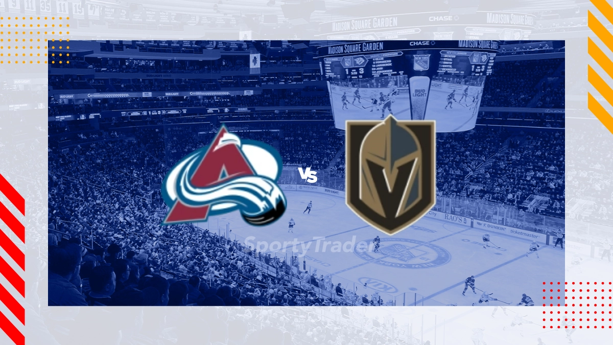 Pronostic Colorado Avalanche vs Vegas Golden Knights
