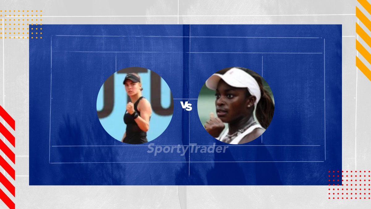 Palpite Sara Bejlek vs Sloane Stephens