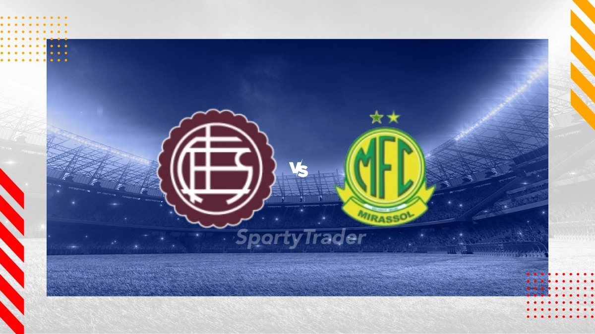 Pronóstico Atlético Lanus vs Mirassol FC SP