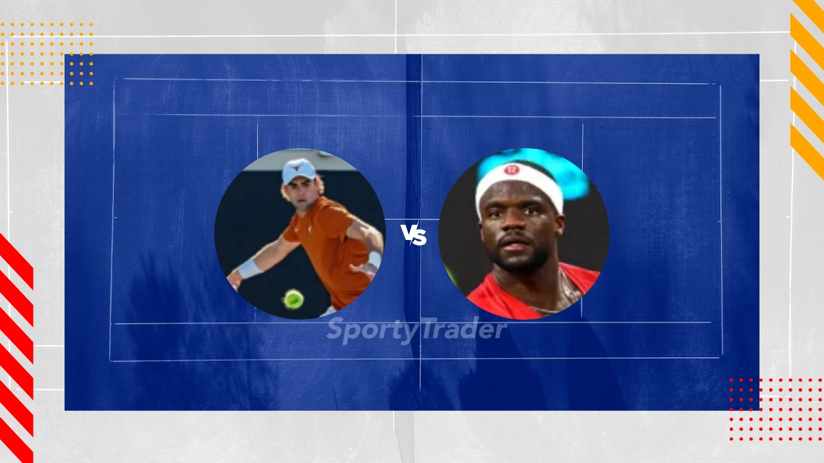 Pronostic Eliot Spizzirri vs Frances Tiafoe