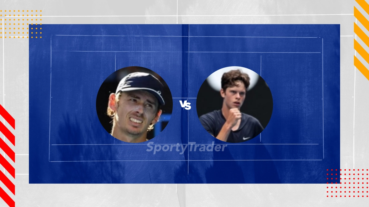 Voorspelling Alex De Minaur vs Alexander Blockx