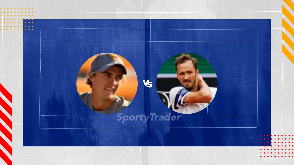 Adam Walton vs. Daniil Medvedev Prognose