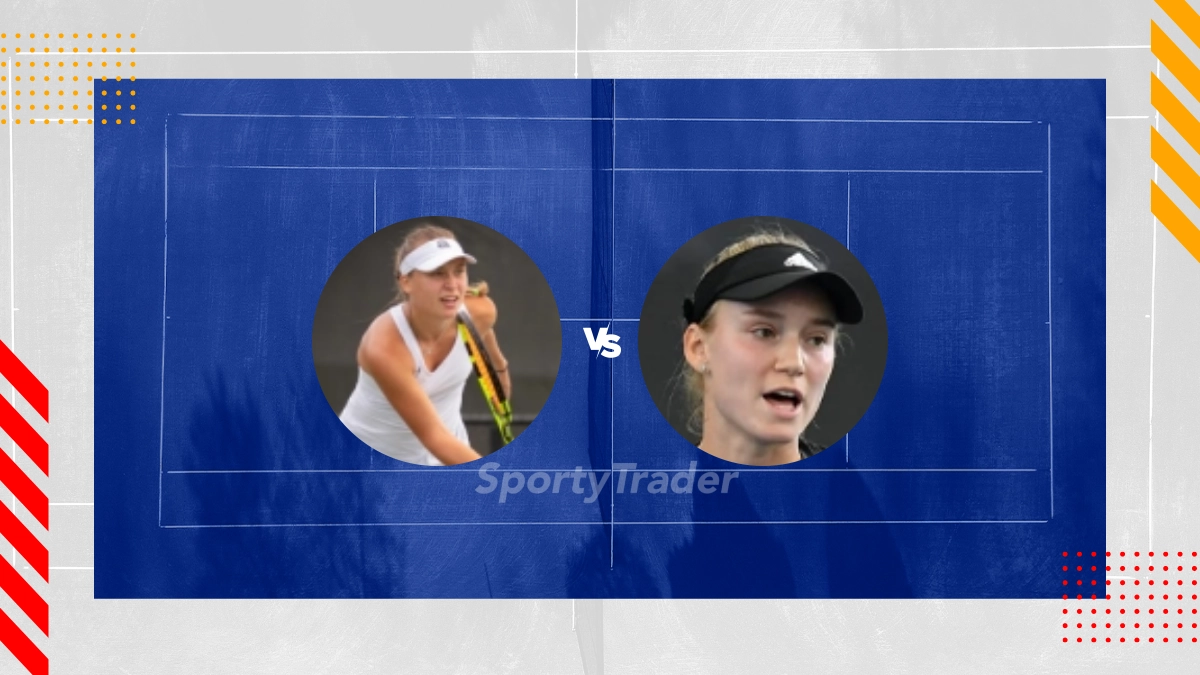 Yuliia Starodubtseva vs Elena Rybakina Picks