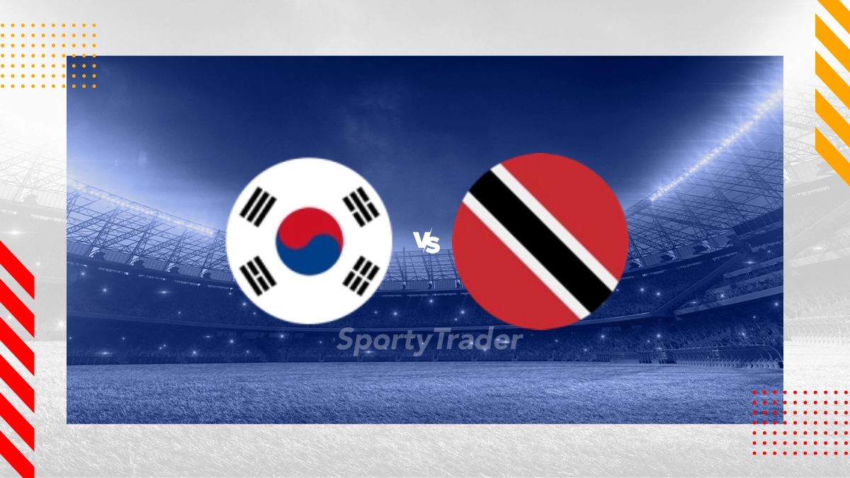 Palpite Coreia do Sul vs Trinidad E Tobago