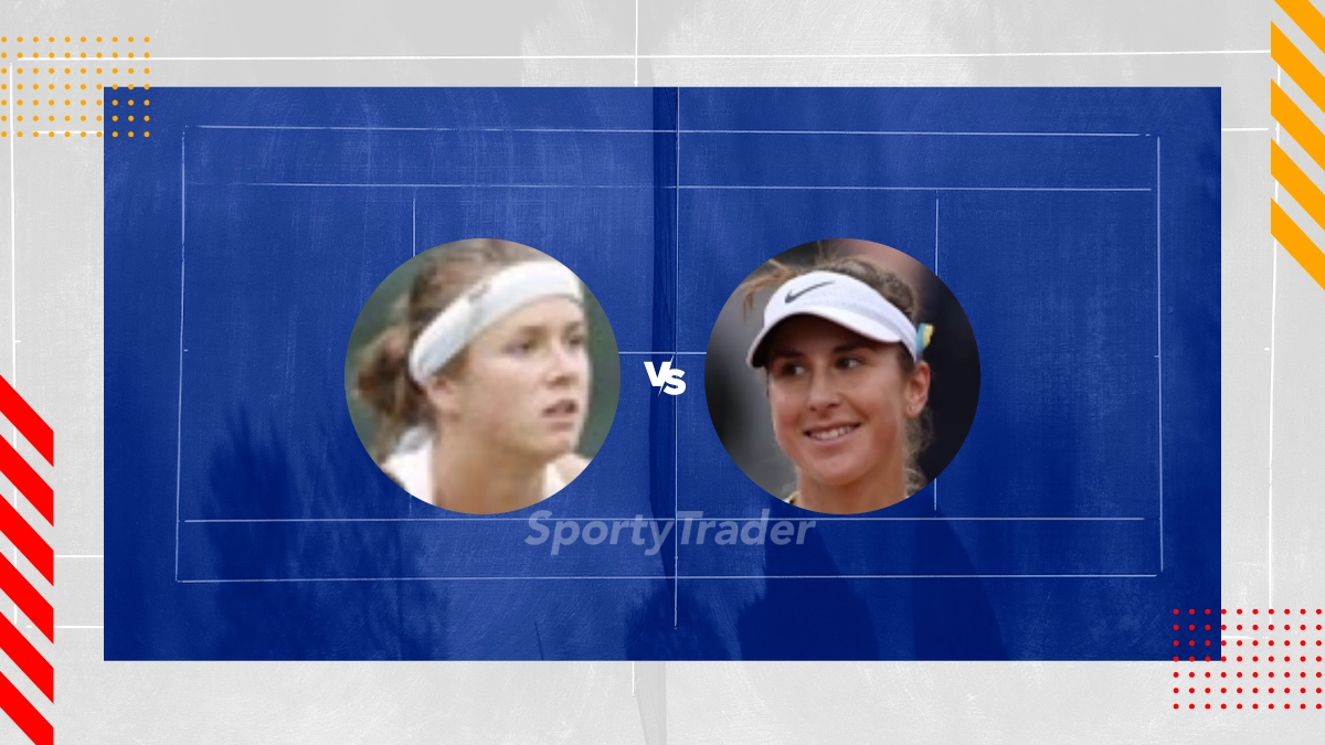 Pronostic Elina Svitolina vs Belinda Bencic