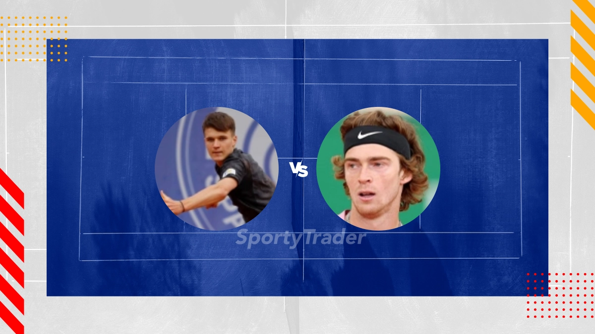 Jakub Mensik vs. Andrey Rublev Prognose