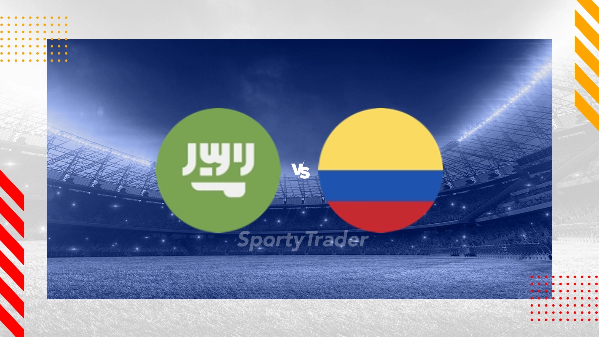 Pronóstico Arabia Saudita vs Colombia Sub-20