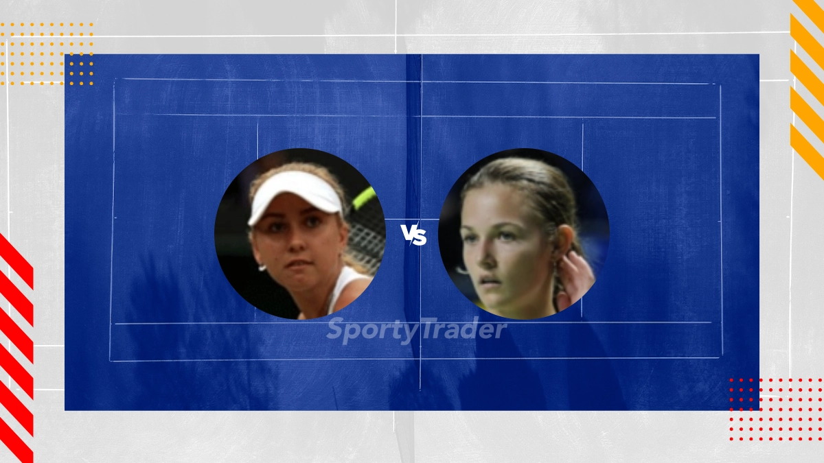 Anastasia Potapova vs. Anna Kalinskaya Prognose