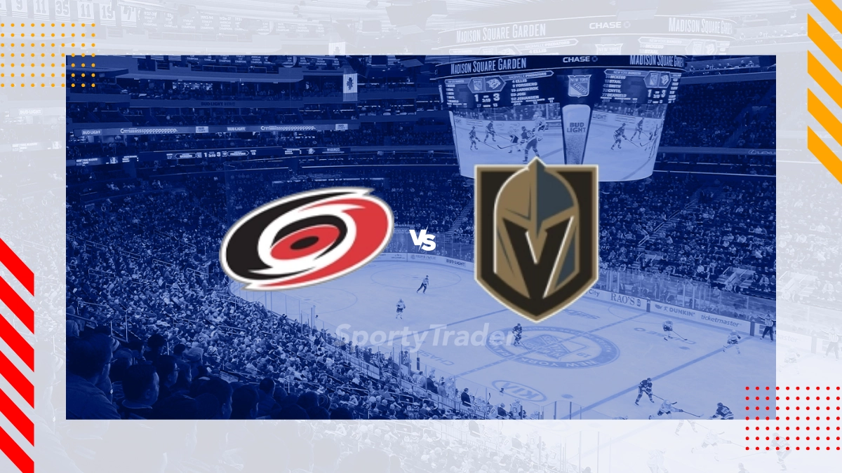 Pronostic Carolina Hurricanes vs Vegas Golden Knights