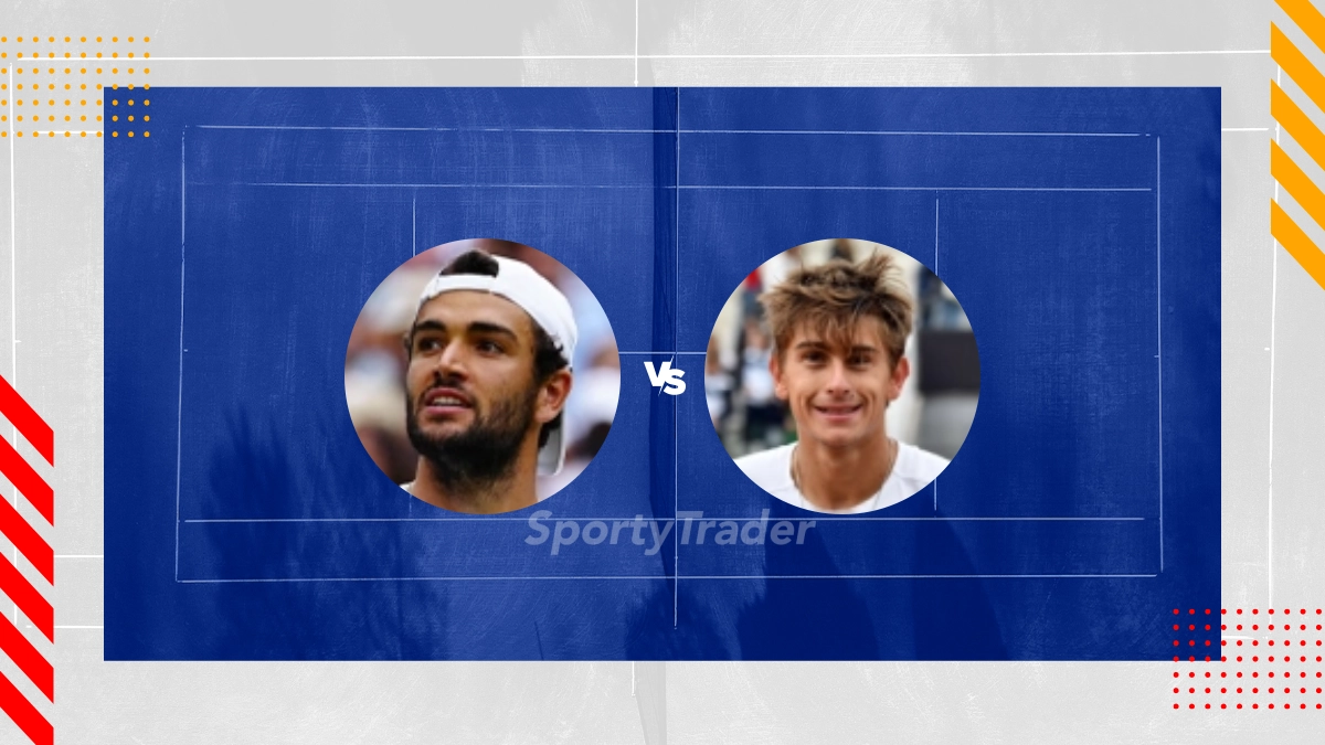 Matteo Berrettini vs. Matteo Arnaldi Prognose