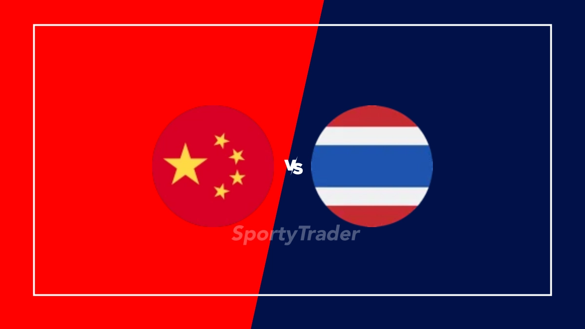 Palpite China F vs Tailândia F