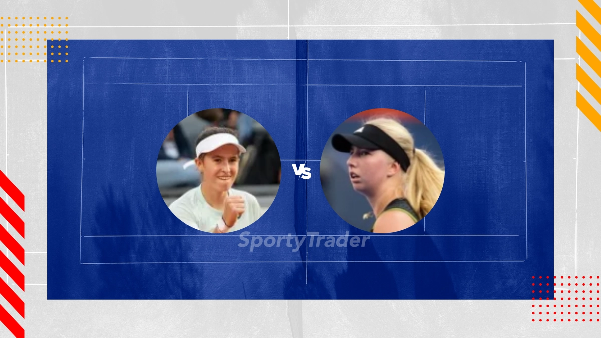 Pronostic Mia Pohankova vs Clara Tauson