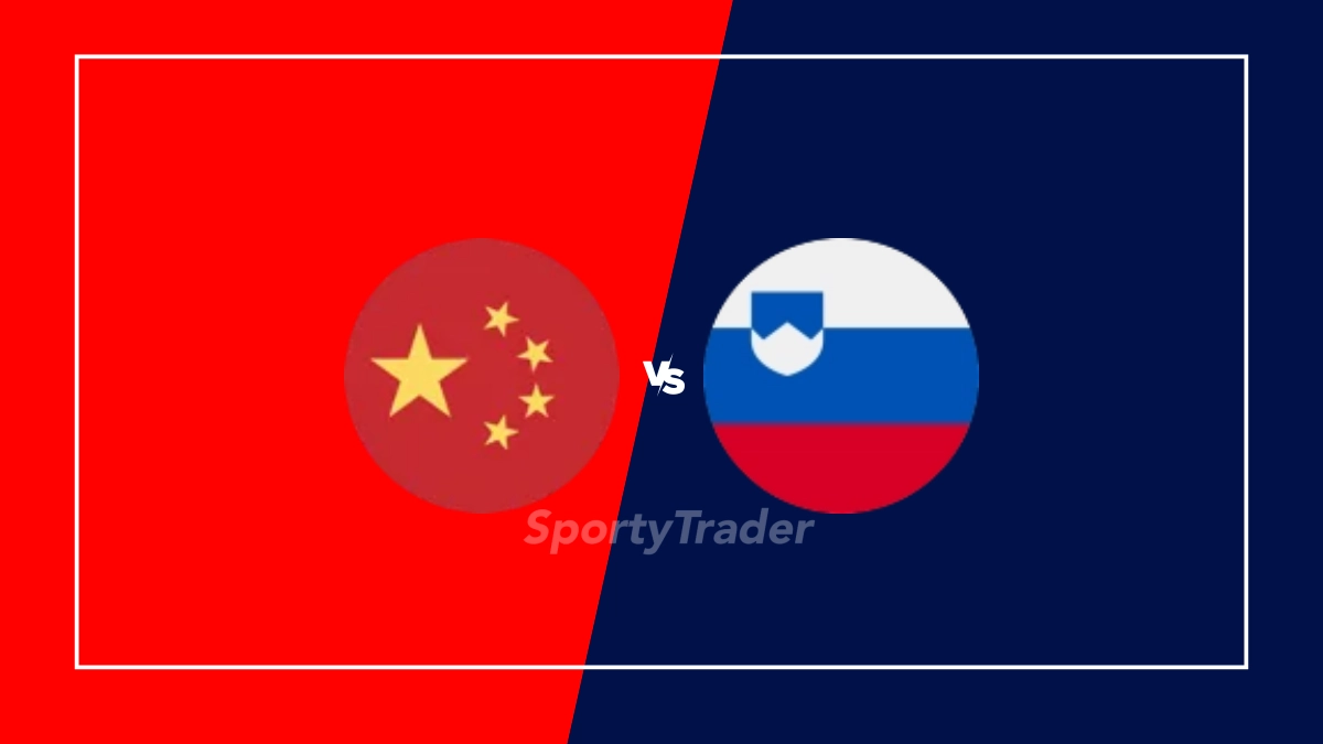 China vs Slovenia Prediction