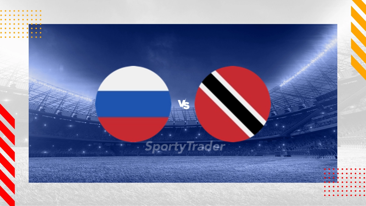 Prognóstico Rússia vs Trinidad E Tobago