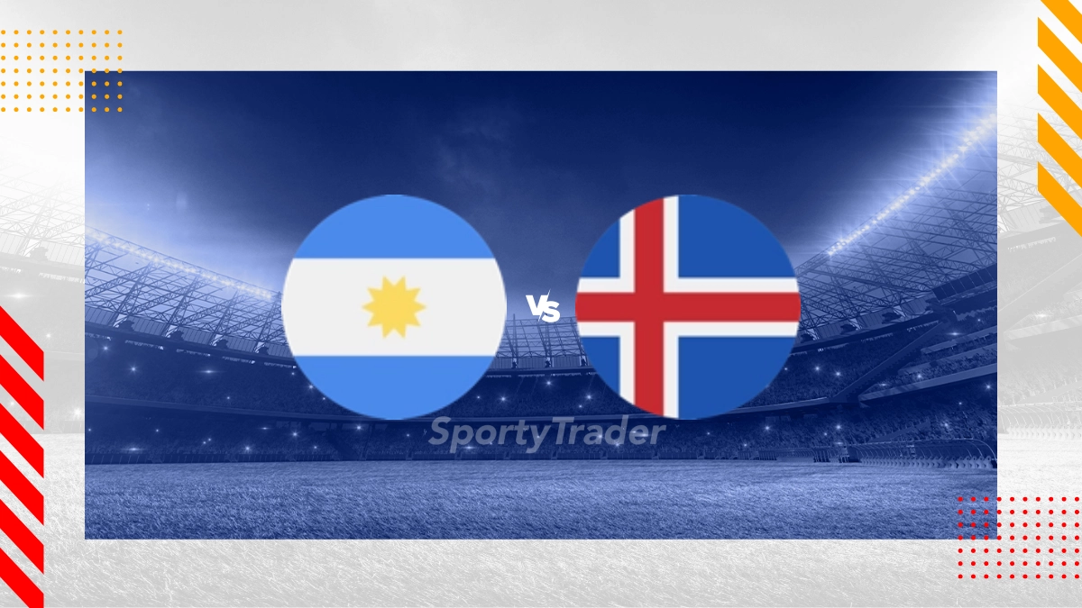 Prognóstico Argentina vs Islândia