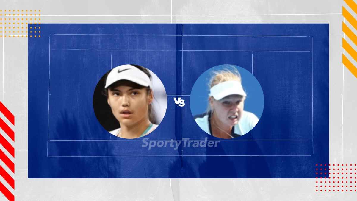 Emma Raducanu vs Anna Blinkova Picks