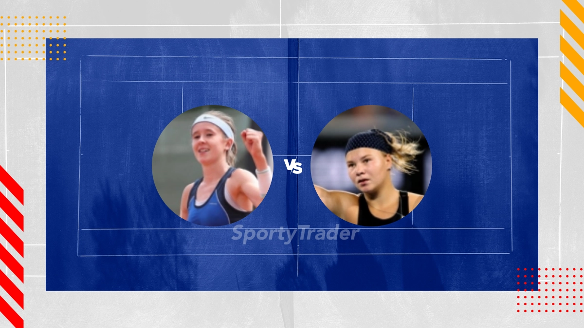 Nikola Bartunkova vs Diana Shnaider Prediction