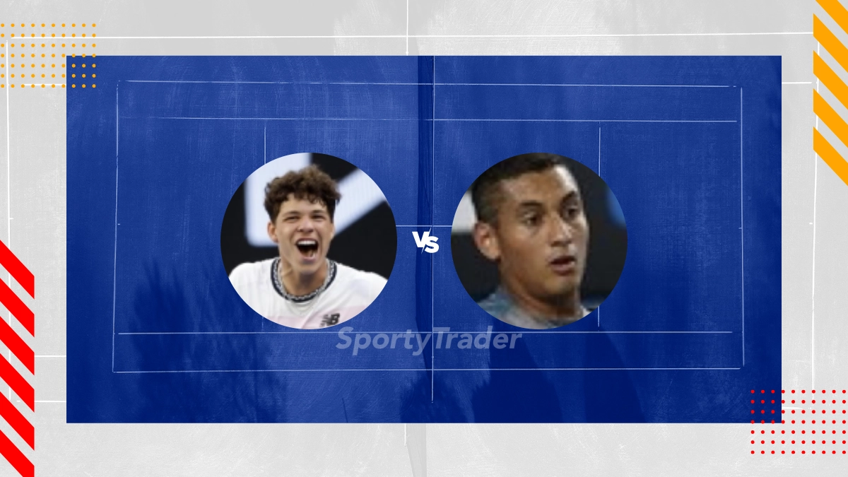 Prognóstico Ben Shelton vs Nick Kyrgios