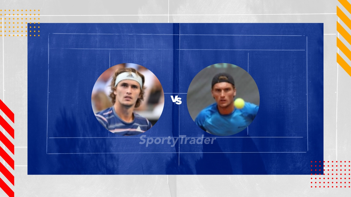 Pronostico Alexander Zverev vs Raphael Collignon