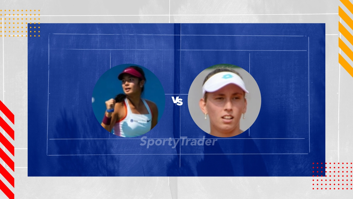 Palpite Alexandra Eala vs Elise Mertens