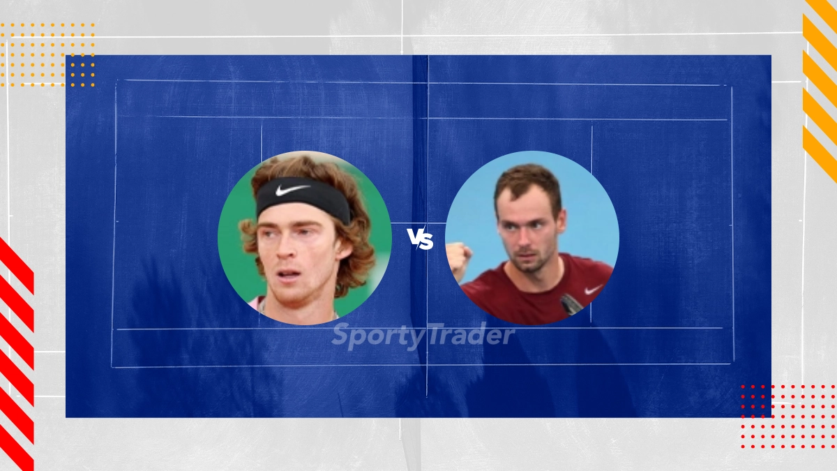 Pronostic Andrey Rublev vs Roman Safiullin