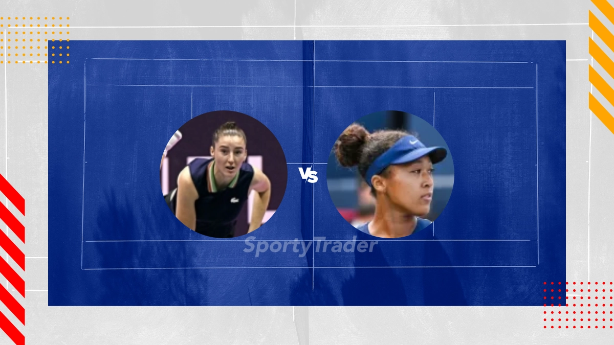 Palpite Elsa Jacquemot vs Naomi Osaka