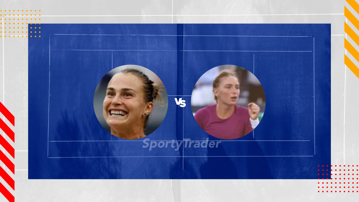 Pronostico Aryna Sabalenka vs Teodora Kostovic