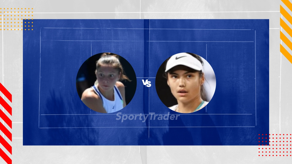 Pronostico Antonia Ruzic vs Emma Raducanu