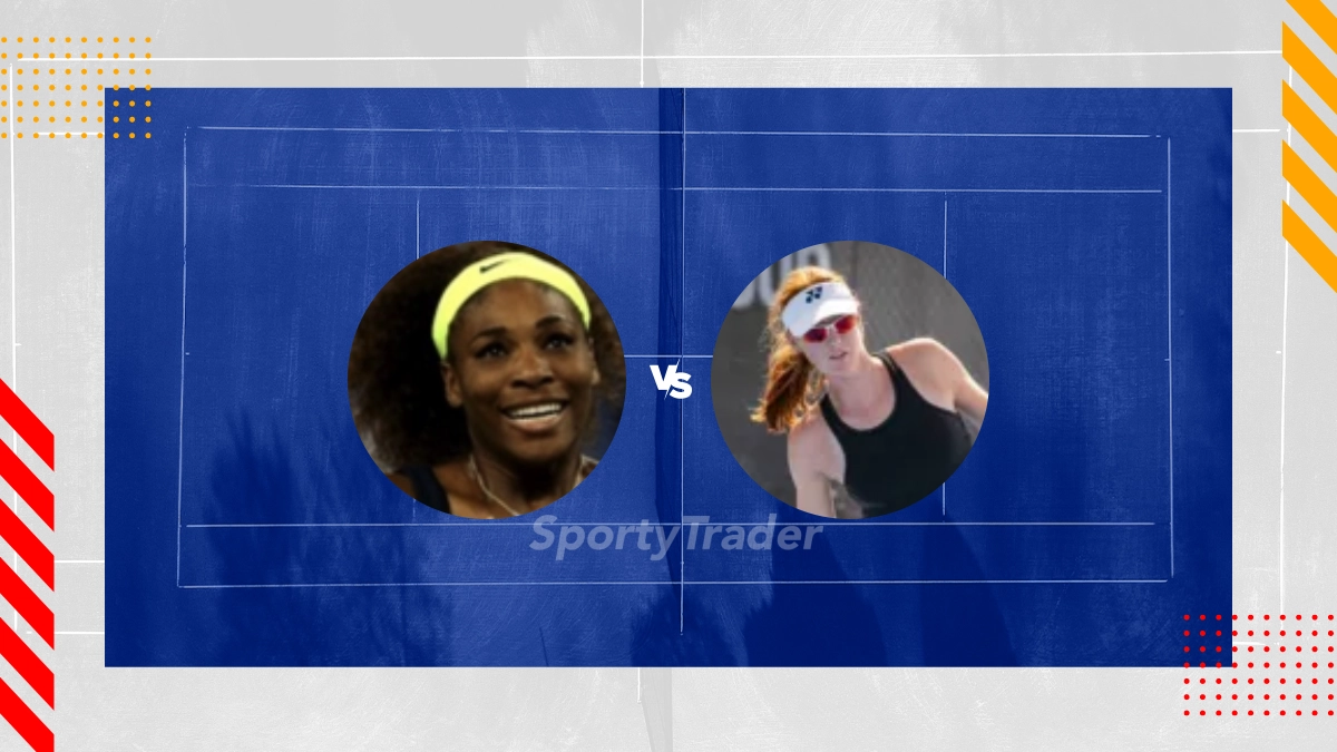 Palpite Serena Williams vs Maya Joint
