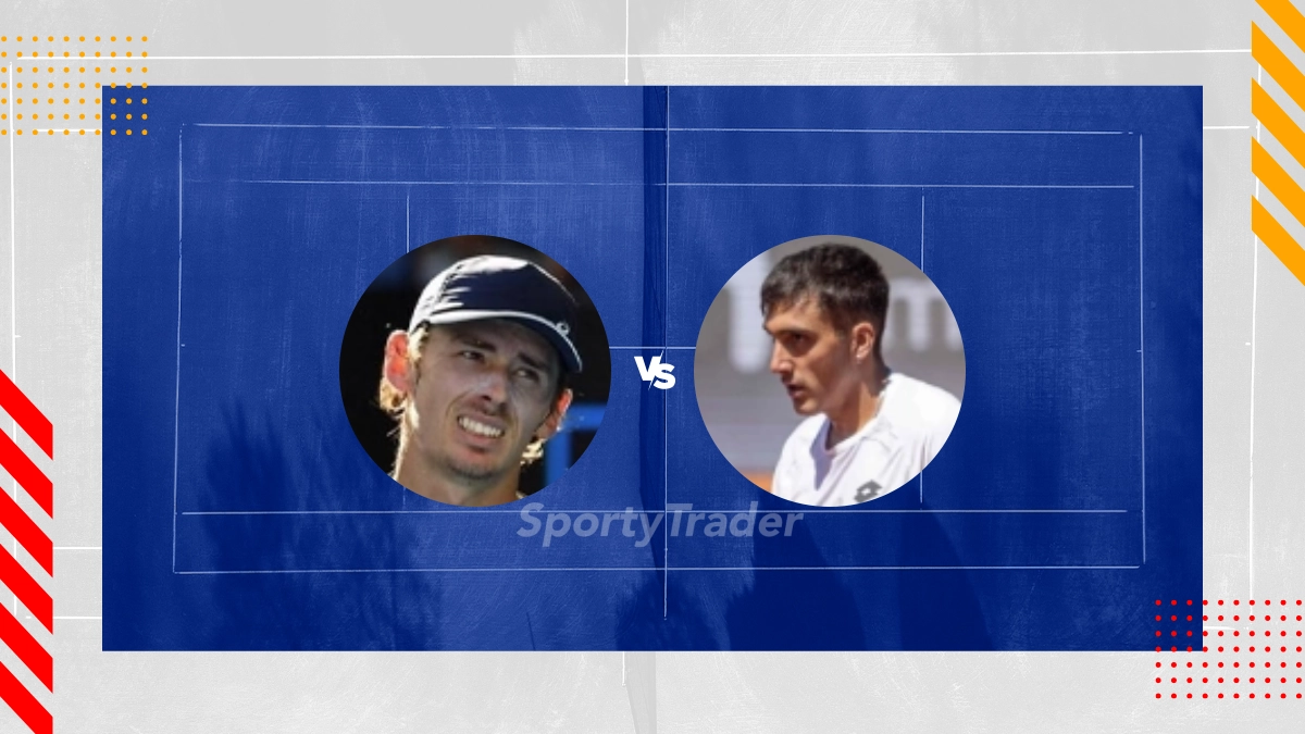Pronostic Alex De Minaur vs Roman Andres Burruchaga