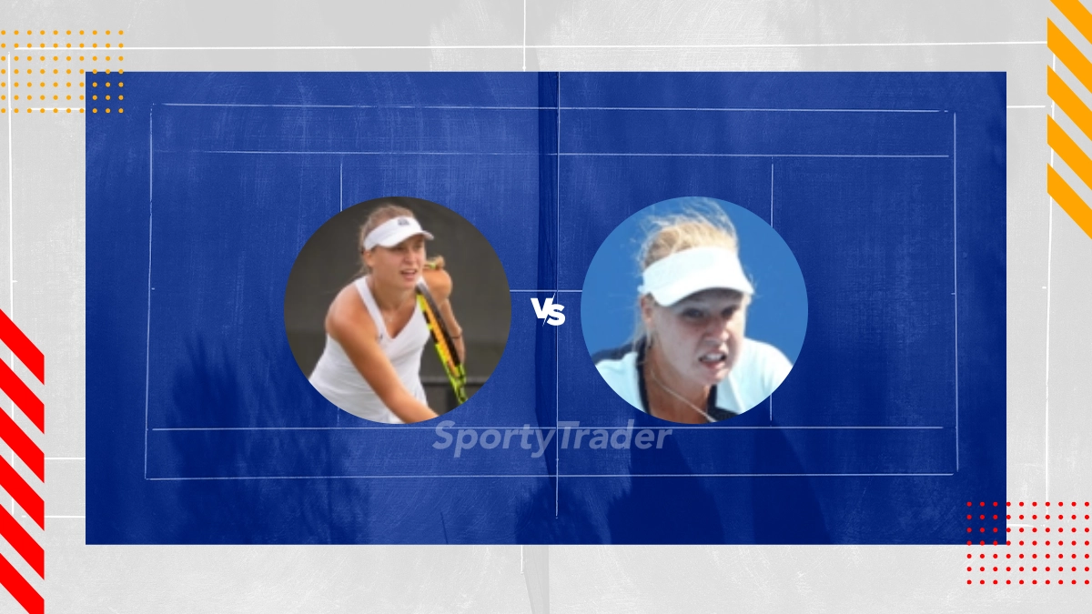 Yulia Starodubtseva vs. Anna Blinkova Prognose