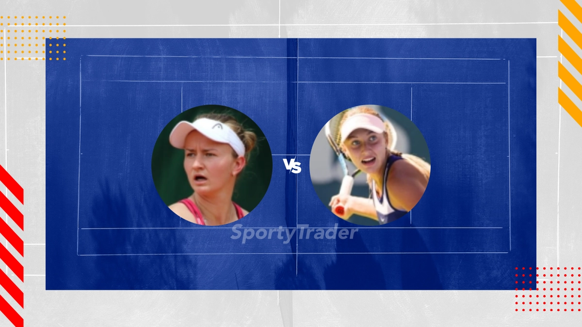 Pronostico Barbora Krejcikova vs Mirra Andreeva