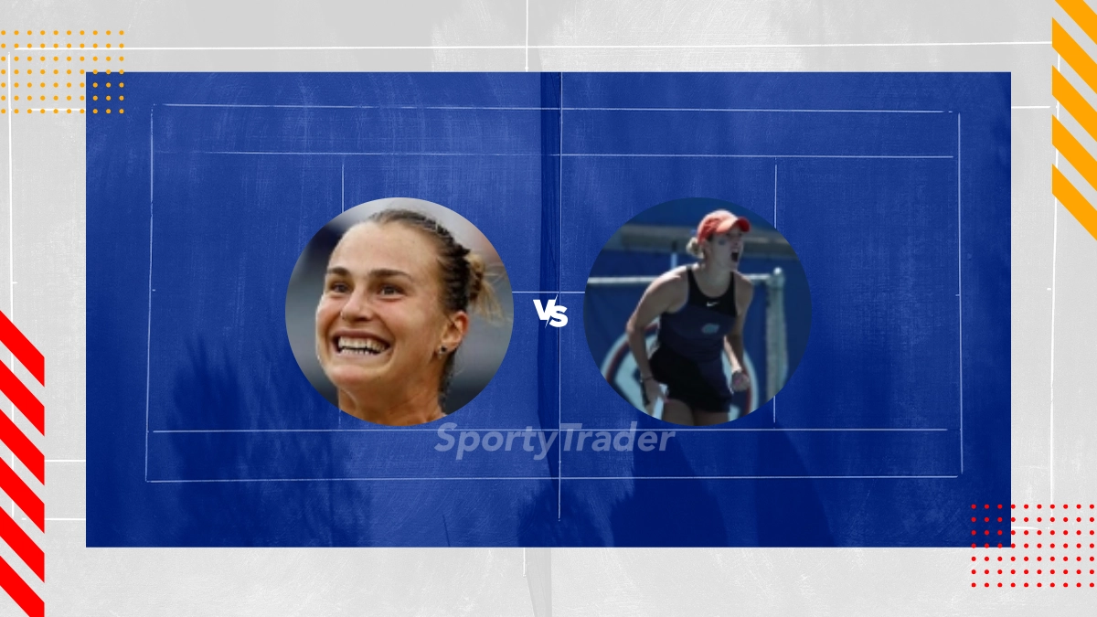 Pronostic Aryna Sabalenka vs McCartney Kessler