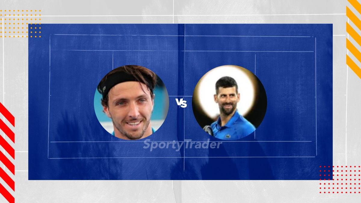 Voorspelling Arthur Rinderknech vs Novak Djokovic