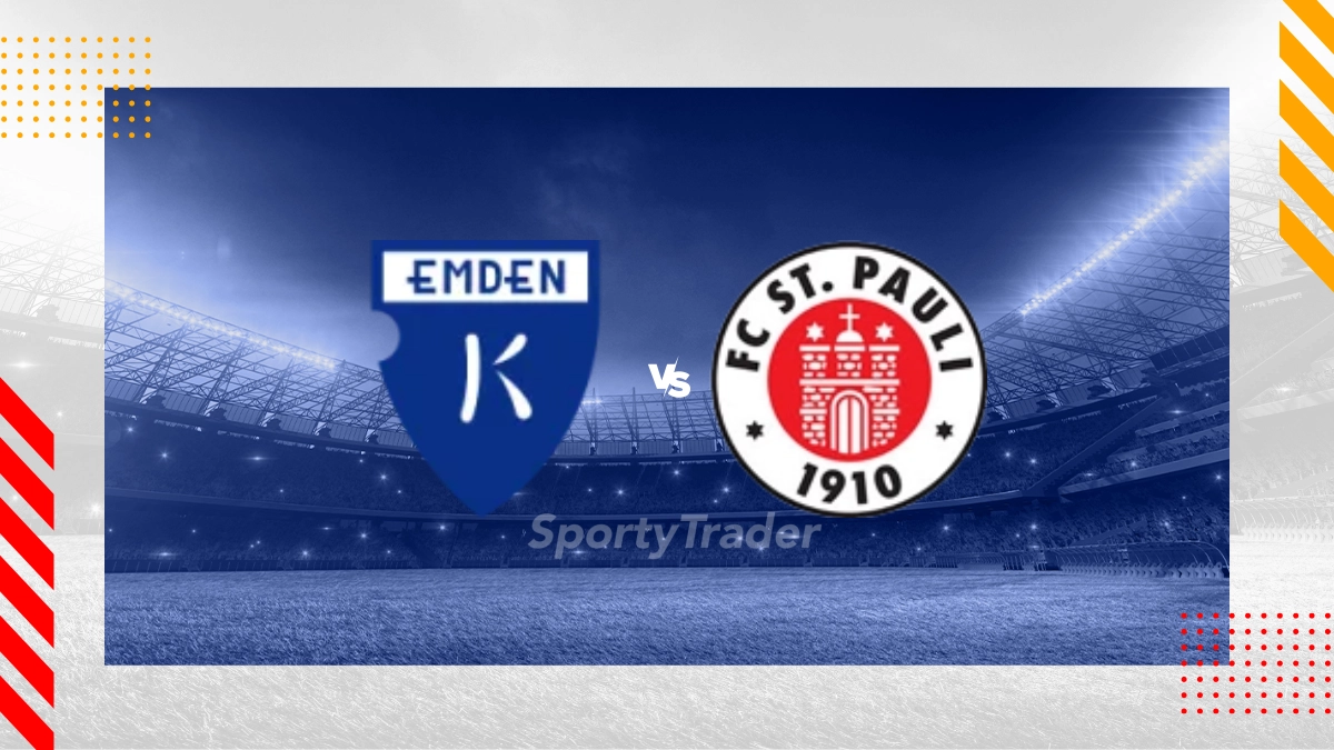 Pronóstico Kickers Emden vs St. Pauli